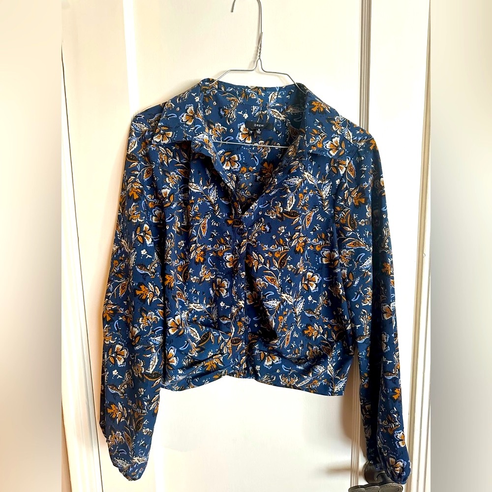 Drew Long Sleeve Polyester (crop-like) Shirt